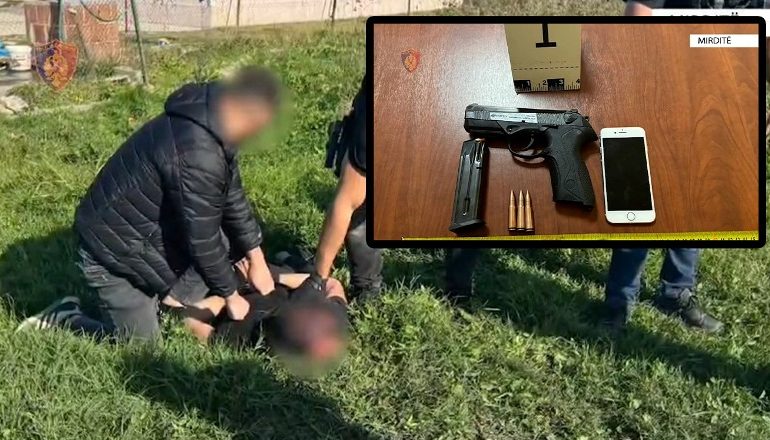 ME PISTOLETË E FISHEK/ Kapet 29-vjeçari në Mirditë teksa do arratisej drejt Italisë! Në kërkim për…