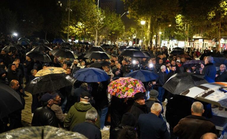VRASJA ADOLESHENTIT NË TIRANË/ Mbahet 1 minutë heshtje nga protestuesit para parlamentit