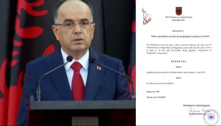 ZGJEDHJET PARLAMENTARE 2025/ Bajram Begaj dekreton datën, ja kur do të mbahen