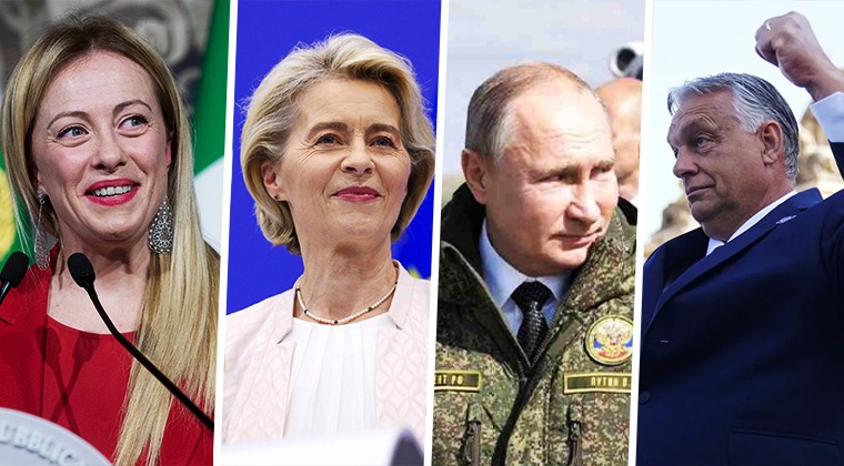 NGA MELONI DERI TEK PUTIN E ORBAN/ Kush janë liderët më të rëndësishëm në Europë