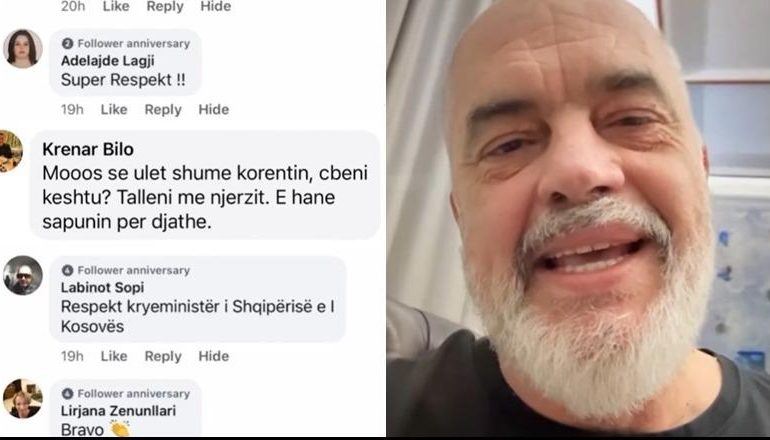 “PO TALLENI ME NJERËZIT…”/ Rama iu përgjigjet komentuesve: Ulëm çmimin e energjisë si askush rrotull nesh! Kush fiton pak paguan më pak