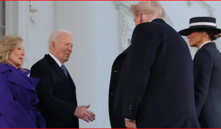 CEREMONIA E INAGURIMIT/ Biden mirëpret Trump në Shtëpinë e Bardhë
