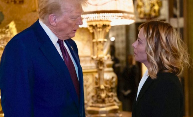MELONI TAKOHET ME TRUMP NË FLORIDA/ Mediat: Në qendër të diskutimit Ukraina, tregtia dhe arrestimi i..