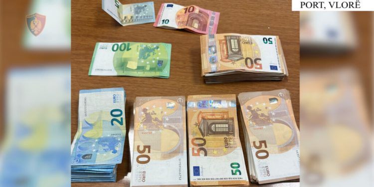 I NDODH AJO QË NUK E PRISTE/ Sekuestrohen 20 mijë € në Portin e Vlorës, ku i kishte fshehur 56-vjeçari