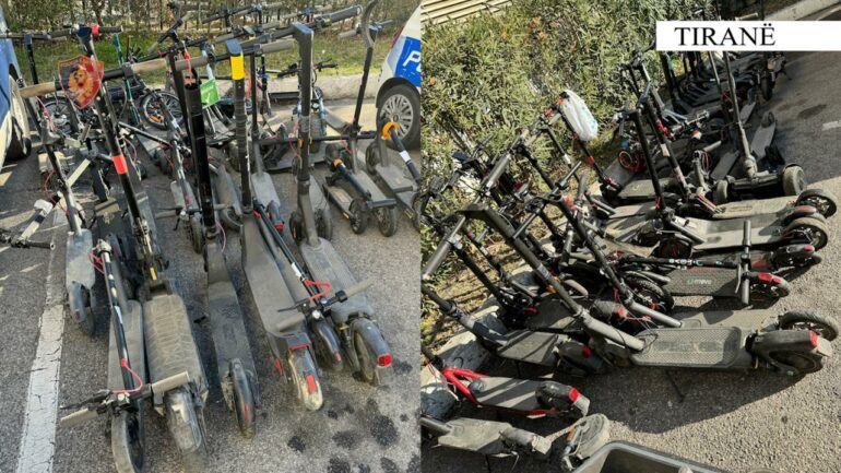 EMRI/ Shiste monopatina dhe biçikleta elektrike të vjedhura, arrestohet 27-vjeçari në Tiranë