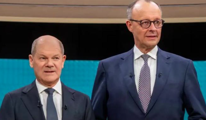 NGA MIGRACIONI, TEK EKONOMIA DHE POLITIKA E JASHTME/ Scholz – Merz debat televiziv para zgjedhjeve në Gjermani