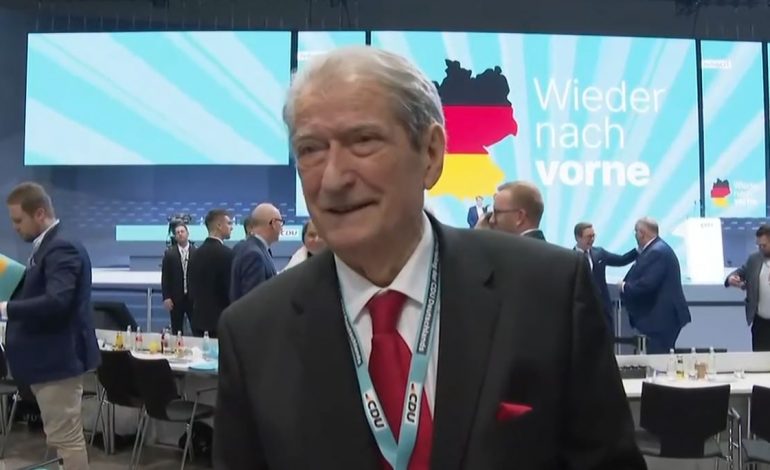 FLET NGA GJERMANIA/ Berisha: Takim i përzemërt me kancelarin e ardhshëm Merz, fitorja e CDU më e rëndësishmja pas asaj të Trump