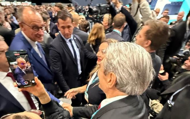 BERISHA NË GJERMANI/ Merr pjesë në Kongresin e CDU, takon kandidatin për kancelar Friedrich Merz
