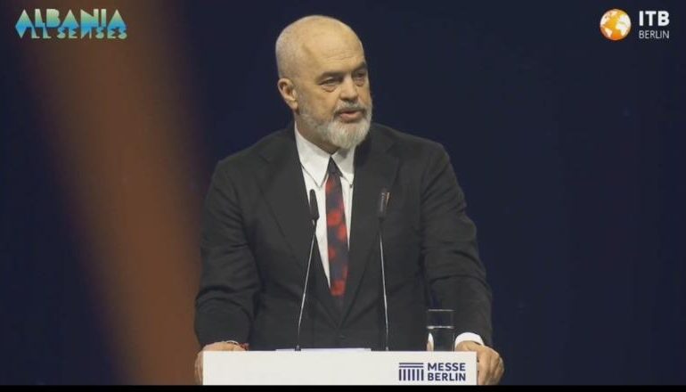 CEREMONIA PANAIRIT TË BERLINIT/ Shqipëria nderohet me çeljen e eventit! Rama: Ishim Korea e Veriut, turistëve u qetheshin flokët kur vinin