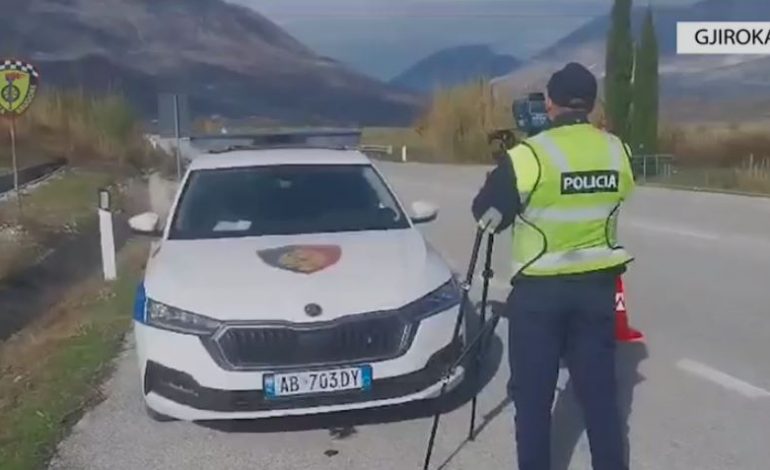 SHKELËN RREGULLAT E QARKULLIMIT RRUGOR/ Arrestohen 11 shoferë në Gjirokastër