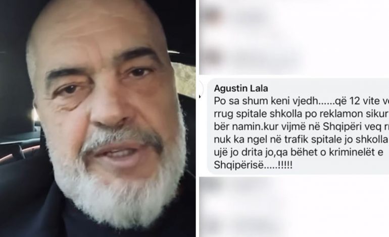 “SA SHUMË KENI VJEDHUR…”/ Rama u përgjigjet komentuesve: E kuptoj që nuk del dot nga këneta…