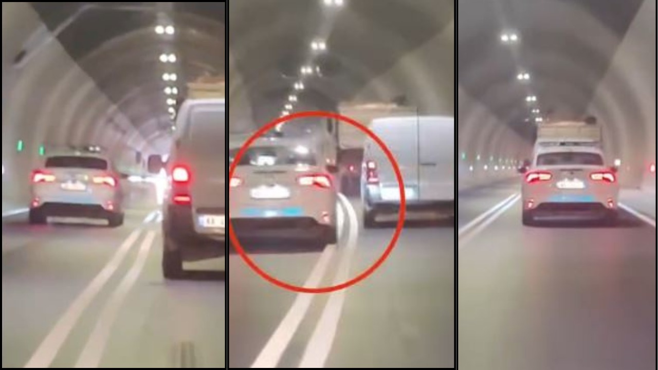 ME SHPEJTËSI NË RRUGËN E ARBRIT/ Automjeti i policisë vë në rrezik qytetarët, e pëson efektivi që parakaloi në tunel