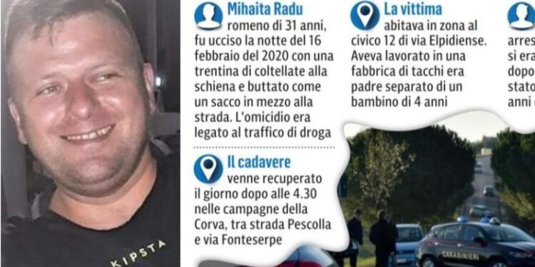 VRAU RUMUNIN PËR PAZARET E DROGËS/ Zbardhet emri i shqiptarit të arrestuar në Itali! E goditi 30 herë me thikë pas shpine