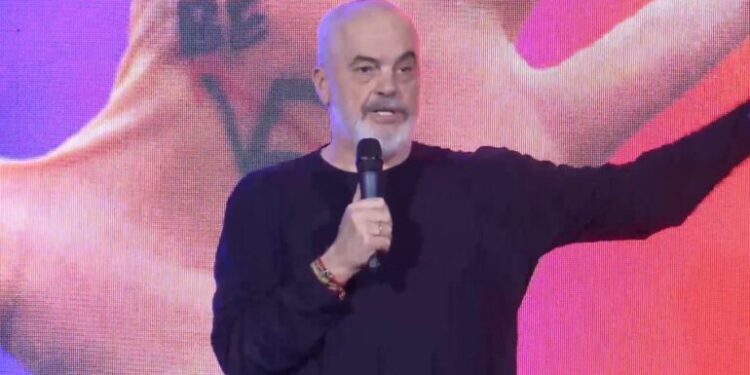 “VOTO NUMRIN 5″/ Rama: Të ndezim yllin e Shqipërisë në qiellin e Europës së Bashkuar