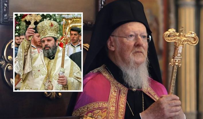 “I DENJË…”/ Patriarku Ekumenik Bartholomeu uron Kryepiskopin e ri të Shqipërisë, Imzot Joanin