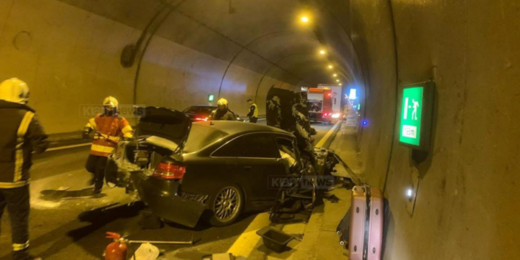 VIDEOLAJM/ Aksident i rëndë në tunelin e Kalimashit, të paktën tre të plagosur