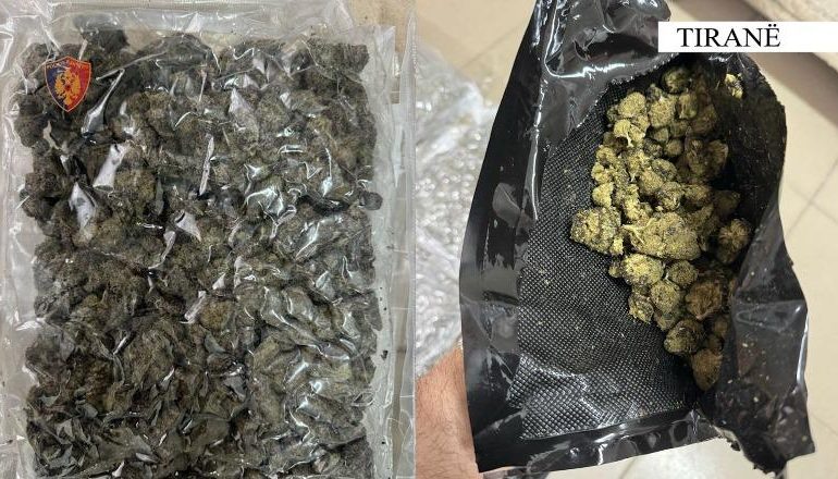 EMRAT/ Goditen 2 raste të trafikimit të drogës me postë nga SHBA në Tiranë e Elbasan, sekuestrohen 7.7 kg kanabis