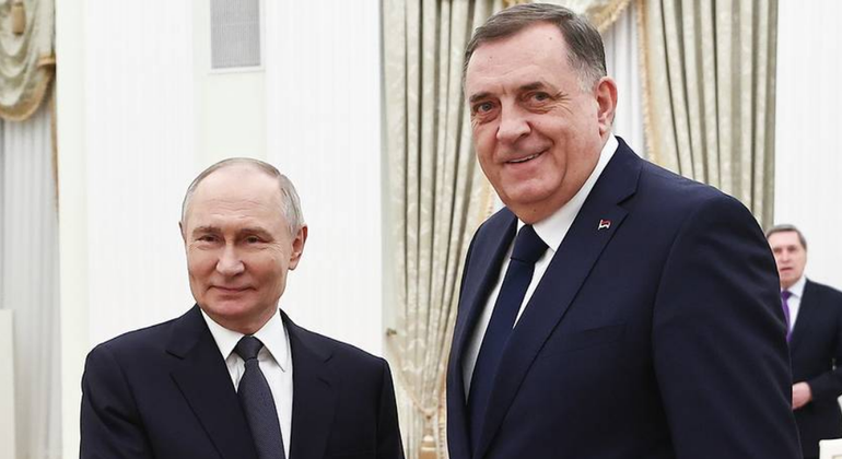 I ARRATISUR NGA DREJTËSIA/ Dodik shfaqet në takim me Putinin në Moskë