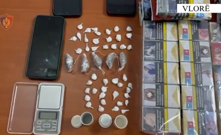 KOKAINË E KANABIS/ Arrestohen tre persona në Vlorë, detaje nga operacioni