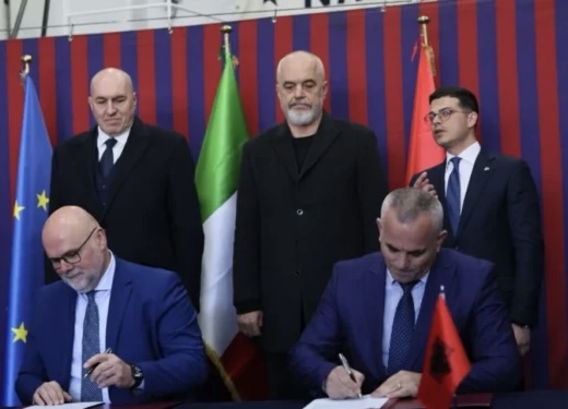 MARRËVESHJA ME ITALINË PËR PRODHIMIN E ARMËVE/ Rama: Të thellojmë marrëdhënien mes dy shteteve