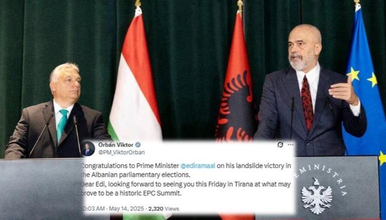 URON RAMËN/ Orban: Fitore bindëse, mezi pres t’ju shoh të premten në samitin e Komunitetit Politik në Tiranë
