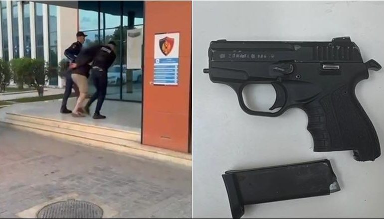 LËVIZTE ME PISTOLETË ME VETE”/ Arrestohet në Astir 37-vjeçari (EMRII)