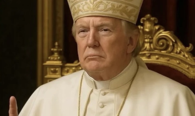 TRUMP I VESHUR SI PAPË/ Foto me IA e publikuar nga Shtëpia e Bardhë ‘trazon’ rrjetin
