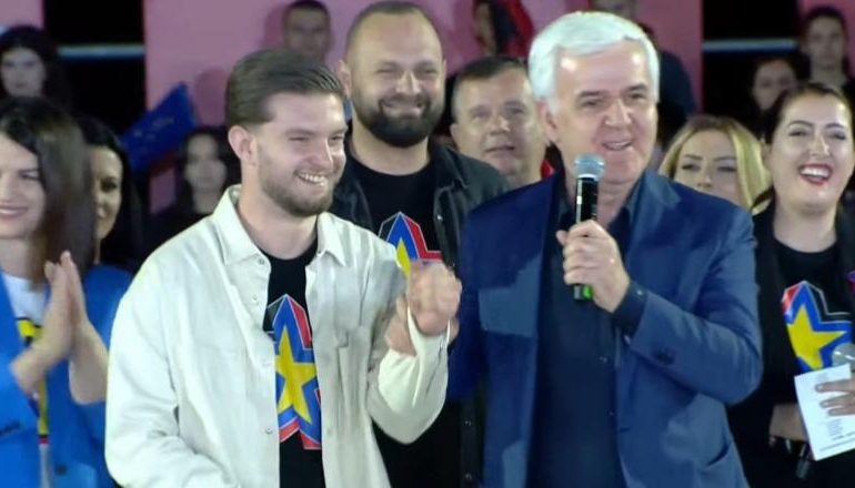 FUSHATA PËRMBYLLËSE/ Xhafaj me kandidatin e ri socialist në Tiranë: Unë dhe Roi, e djeshmja dhe e nesërmja e PS