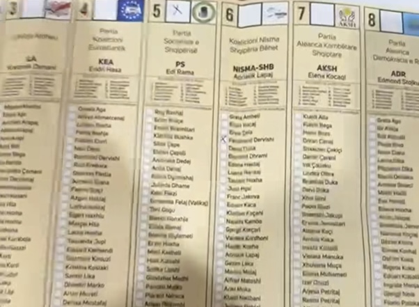 “FARSA ELEKTORALE VAZHDON”/ Berisha ndan videon: Votat që ishin të pavlefshme, i numërojnë si të vlefshme për kandidatin e PS