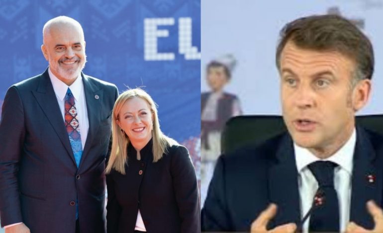 “URIME PËR RRUGËTIMIN EUROPIAN”/ Meloni dhe Macron urojnë Ramën për fitoren në zgjedhje: Këmbëngulja e tij…