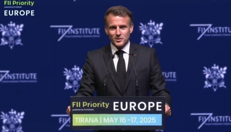 SAMITI EKONOMIK/ Macron nga Tirana: Duhet të shmangim luftën e brendshme në Europë, tre fushat ku duhet të investojmë