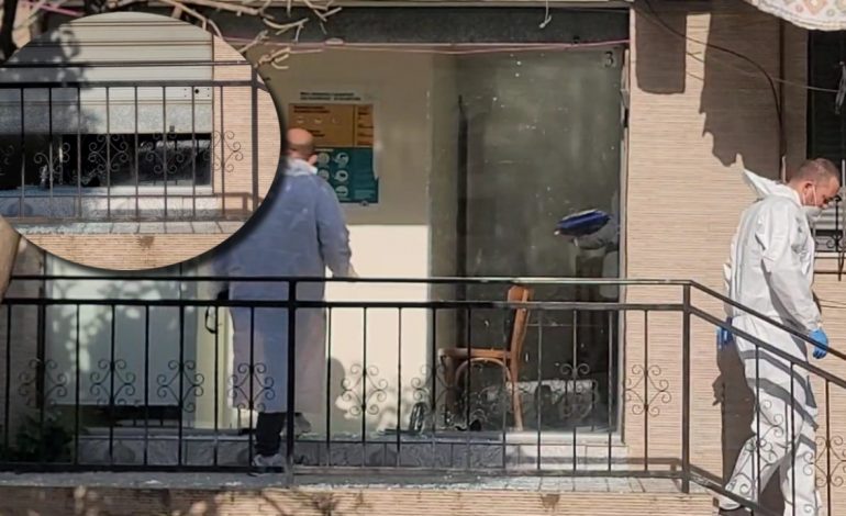 EKZEKUTIMI I 29-VJEÇARIT NË DURRËS/ FOTO nga vendi i ngjarjes, plumbat kapën edhe qendrën shëndetësore