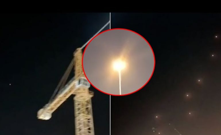 PUBLIKOHET VIDEO E SULMIT NGA IRANI/ Raketat shpërthejnë në ajër pa mbërritur bazën amerikane