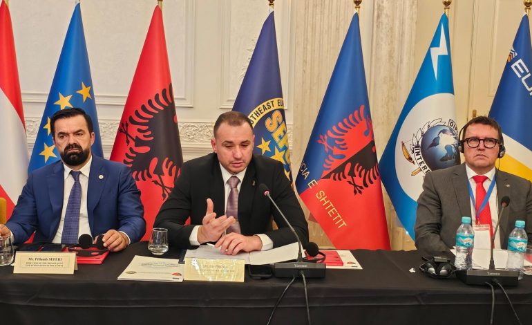 “LIGJI ËSHTË BIBLA JONË…”/ Drejtori i Policisë së Shtetit: Anëtarësimi i Kosovës në SEPCA, domosdoshmëri për sigurinë rajonale
