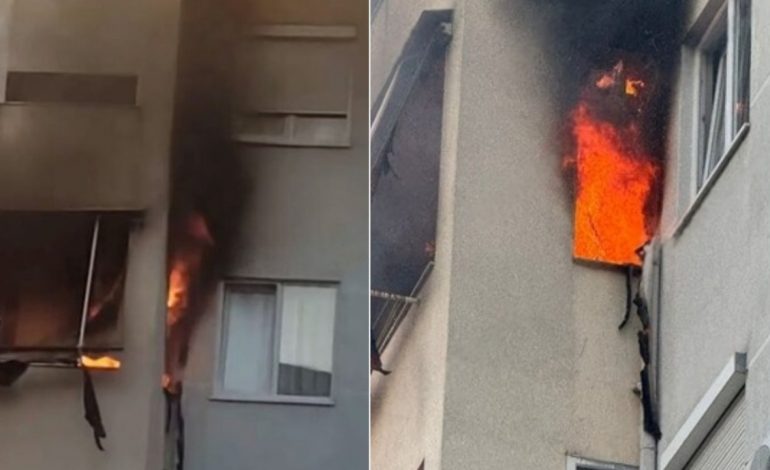 DETAJET E PARA/ Zjarr në zonën e “Astirit”, përfshihet nga flakët një apartament