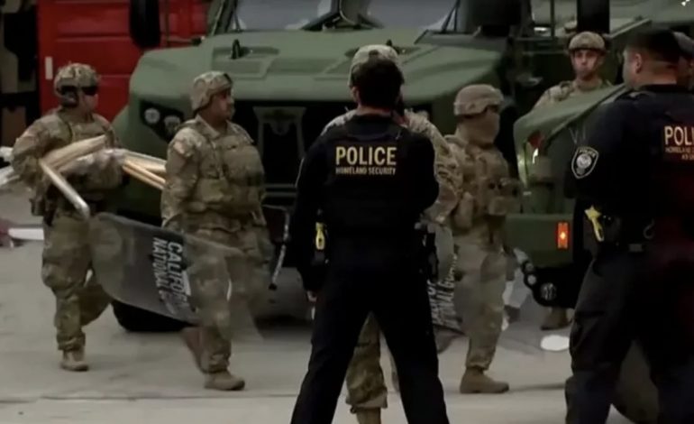 PAS URDHRIT TË TRUMP/ Garda Kombëtare e Kalifornisë zbarkon në Los Angeles