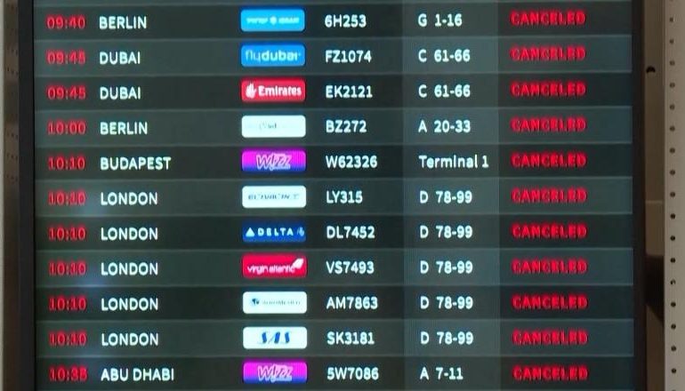 LUFTA IZRAEL-IRAN/ Fluturimet në kaos, asnjë avion në Lindjen e Mesme, qielli bosh në Iran, Irak, Jordani dhe Liban
