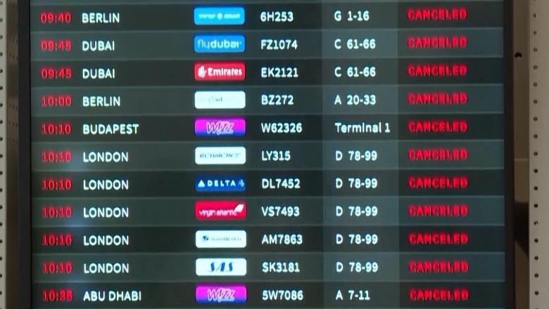 LUFTA IZRAEL-IRAN/ Fluturimet në kaos, asnjë avion në Lindjen e Mesme, qielli bosh në Iran, Irak, Jordani dhe Liban