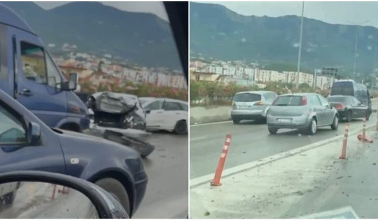 AKSIDENT NË UNAZËN E MADHE/ Disa të plagosur, transportohen në spital