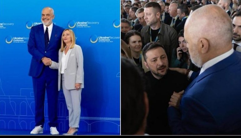 KONFERENCA E RIMËKËMBJES SË UKRAINËS/ Rama në Romë, pjesëmarrës edhe liderët botërorë! Takimet me Melonin dhe Zelenskin