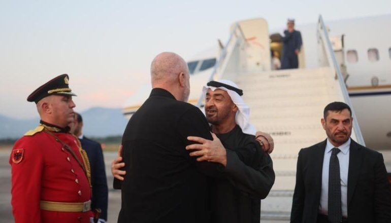 “MIK I SHTRENJTË I SHQIPTARËVE”/ Rama pret presidentin e Emirateve të Bashkuara