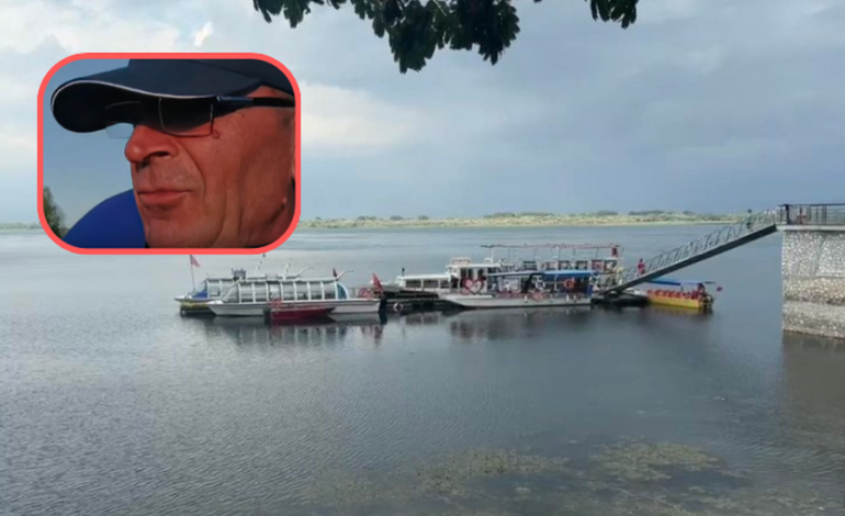 U MBYT DUKE SHPËTUAR DY TURISTË/ Vijojnë kërkimet për trupin e kapitenit Arben Anamali në liqenin e Shkodrës