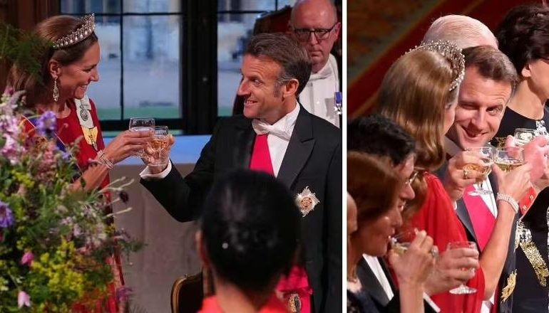 DARKA E MBRETIT CHARLES/ Macron i shkel syrin Kate Middleton
