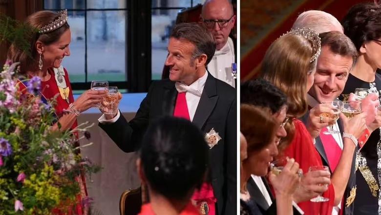 DARKA E MBRETIT CHARLES/ Macron i shkel syrin Kate Middleton