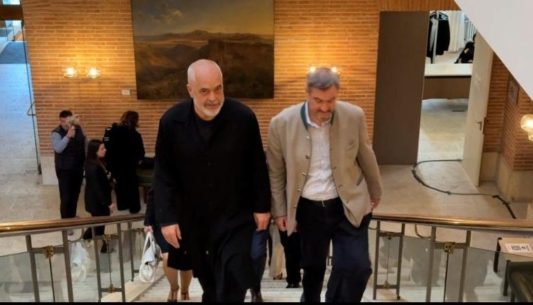RAMA VIZITË NË GJERMANI/ Pritet nga Kryeministri Soder: Partnerit i posaçëm Shqipëri-Bavari