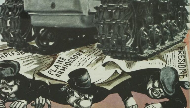 “ARMIKU I JASHTËM”/ Ekspozita me karikatura të ‘Hosteni’-t! Bashkim Shehu: Mendësia e komunizmit ekziston edhe sot