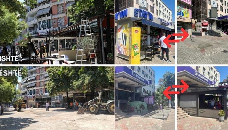 AKSIONI PËR LIRIMIN E HAPËSIRAVE PUBLIKE/ Bashkia Tiranë: 20 mijë m² sipërfaqe u rikthehen qytetarëve