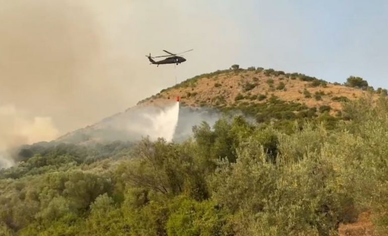 E RËNDË/ U lëndua gjatë tentativës për shuarjen e flakëve në Delvinë, niset drejt Traumës 42-vjeçari