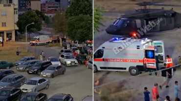 MAKINA IU PËRMBYS NË MES TË RRUGËS/ 31-vjeçari i plagosur dërgohet me helikopter drejt Tiranës