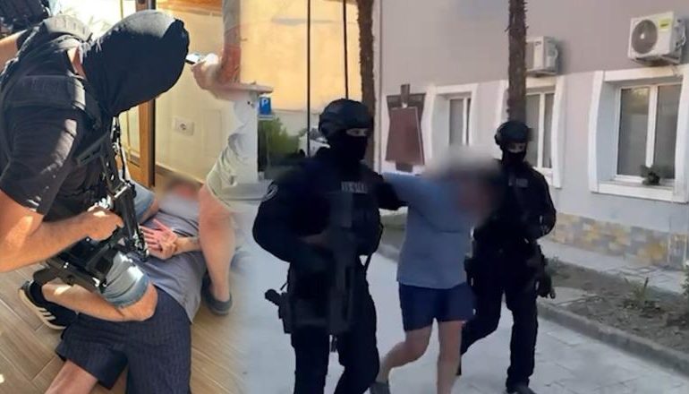 I DYSHUAR PËR VRASJEN E GENTJAN BEJTJAS/ PAMJET e arrestimit të Flodian Plakut dje në Vlorë